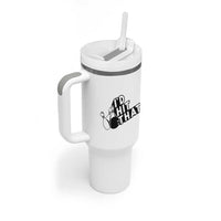 Funny Bowling Tumbler With Handle I'D Hit That Quote Bowling Pin Ball - Wonder Print Shop