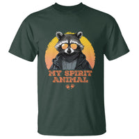 Funny Raccoon T Shirt My Spirit Animal Cute Trash Panda - Wonder Print Shop