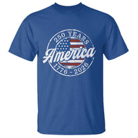 America 250 Years 1776 2026 T Shirt 250th Anniversary USA Vintage USA Flag