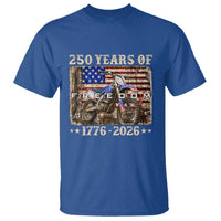 250 Years Of Freedom Dirt Bike Motocross 1776 2026 T Shirt
