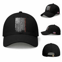 Cleveland Ohio State Pride Vintage American Flag Baseball Cap Vintage American Flag Ohio State Pride
