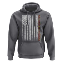 Cleveland Ohio State Pride Vintage American Flag Hoodie
