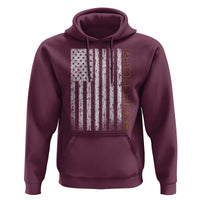Cleveland Ohio State Pride Vintage American Flag Hoodie