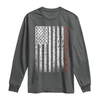 Cleveland Ohio State Pride Vintage American Flag Long Sleeve Shirt