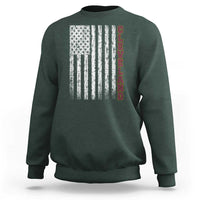 Cleveland Ohio State Pride Vintage American Flag Sweatshirt