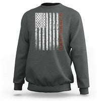 Cleveland Ohio State Pride Vintage American Flag Sweatshirt