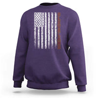 Cleveland Ohio State Pride Vintage American Flag Sweatshirt