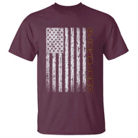 Cleveland Ohio State Pride Vintage American Flag T Shirt