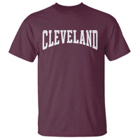 Cleveland Ohio OH City Throwback Design Vintage T Shirt