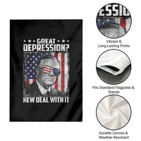 Franklin D Roosevelt Garden Flag Great Depression New Deal With It