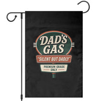Dads Gas Silent But Dadly Garden Flag Funny Fart Dad Farting Father's Day