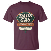 Dads Gas Silent But Dadly T Shirt Funny Fart Dad Farting Father's Day