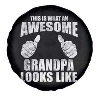 This Is What An Awesome Grandpa Looks Like Spare Tire Cover Funny Fathers Day Gifts