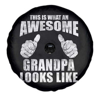 This Is What An Awesome Grandpa Looks Like Spare Tire Cover Funny Fathers Day Gifts