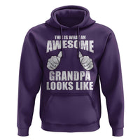 This Is What An Awesome Grandpa Looks Like Hoodie Funny Fathers Day Gifts