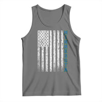 Minnesota MN State Pride Vintage American Flag Tank Top