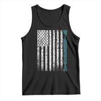 Minnesota MN State Pride Vintage American Flag Tank Top