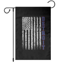 Detroit Michigan State Pride Vintage American Flag Garden Flag
