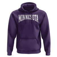 Minnesota MN State Throwback Design Vintage Hoodie