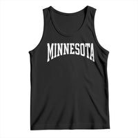 Minnesota MN State Throwback Design Vintage Tank Top