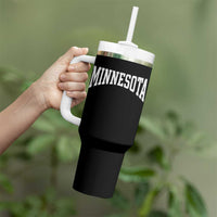 Minnesota MN State Throwback Design Vintage Tumbler With Handle