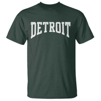 Detroit Michigan City Throwback Design Vintage T Shirt