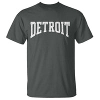 Detroit Michigan City Throwback Design Vintage T Shirt