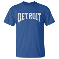 Detroit Michigan City Throwback Design Vintage T Shirt
