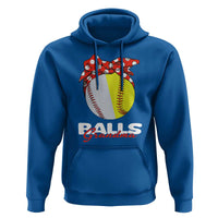 Balls Grandma Hoodie Baseball Softball Grandmother Sport - Wonder Print Shop