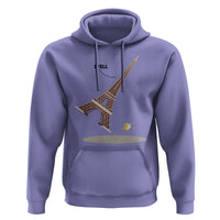 Funny Eiffel Tower Hoodie I Fell Banana Peel Fallen In Paris - Wonder Print Shop
