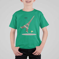 Funny Eiffel Tower T Shirt For Kid I Fell Banana Peel Fallen In Paris - Wonder Print Shop