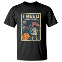 Funny I Need More Space T Shirt Retro Astronaut Spaceship Star Planets - Wonder Print Shop