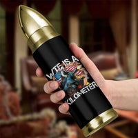 Funny WTF Is A Kilometer Bullet Tumbler Patriotic American Freedom George Washington - Wonder Print Shop