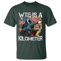 Funny WTF Is A Kilometer T Shirt Patriotic American Freedom George Washington - Wonder Print Shop