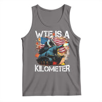 Funny WTF Is A Kilometer Tank Top Patriotic American Freedom George Washington - Wonder Print Shop