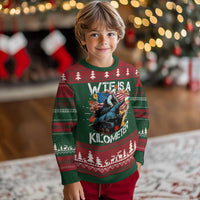 Funny WTF Is A Kilometer Knitted Sweatshirt Patriotic American Freedom George Washington - Wonder Print Shop