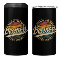 Boomers The Man The Myth The Legend 4 in 1 Can Cooler Tumbler Retro Baby Boomers Generation - Wonder Print Shop