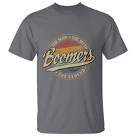 Boomers The Man The Myth The Legend T Shirt Retro Baby Boomers Generation - Wonder Print Shop
