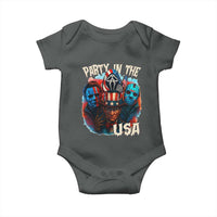 Funny Creepy 4th Of July Party In The USA Baby Onesie 4th Of July Horror Movie Independence Day - Wonder Print Shop
