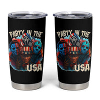 Funny Creepy 4th Of July Party In The USA Tumbler Cup 4th Of July Horror Movie Independence Day - Wonder Print Shop
