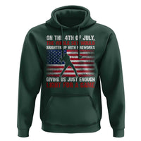 Funny 4th Of July Baseball Hoodie The Whole Sky Would Brighten Up With Fireworks American Flag - Wonder Print Shop