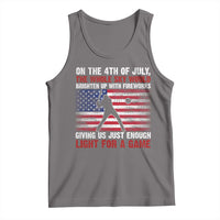 Funny 4th Of July Baseball Tank Top The Whole Sky Would Brighten Up With Fireworks American Flag - Wonder Print Shop