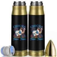 Funny Chicka Boom Boom 4th Of July Bullet Tumbler Patriotic Farmers Chicken Lover - Wonder Print Shop