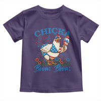 Funny Chicka Boom Boom 4th Of July Toddler T Shirt Patriotic Farmers Chicken Lover - Wonder Print Shop
