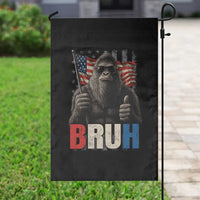 Funny 4th Of July Bigfoot Bruh Garden Flag Patriotic Sasquatch American US Flag - Wonder Print Shop