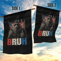 Funny 4th Of July Bigfoot Bruh Garden Flag Patriotic Sasquatch American US Flag - Wonder Print Shop
