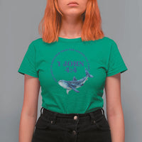 Whale Shark Lover T Shirt For Women 1 John 4:4 Inspired Style Christian Aesthetic Ocean Animal - Wonder Print Shop