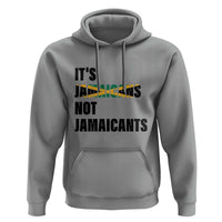 Jamaica Hoodie It's Jamaicans Not Jamaicants Flag - Wonder Print Shop