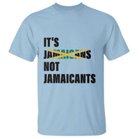 Jamaica T Shirt It's Jamaicans Not Jamaicants Flag - Wonder Print Shop