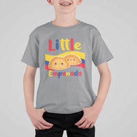 Funny Colombia Food T Shirt For Kid Little Empanada Colombian Flag - Wonder Print Shop